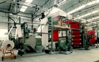 Continuous dyeing machine