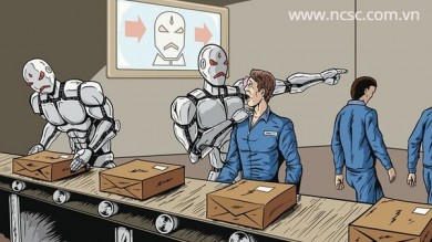 Robots and worries of job losers